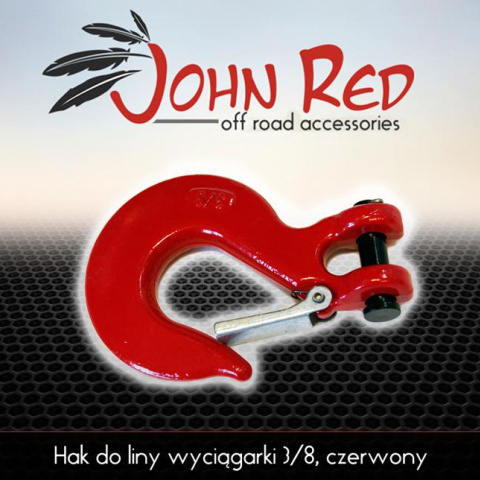 Hak wyciągarki John Red